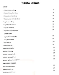 Yellow Chinese menu 1