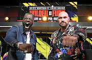 Deontay Wilder, left, and Tyson Fury will face off in their WBC heavyweight championship on Sunday. 