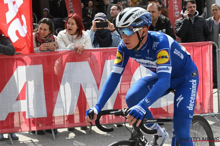 Remco Evenepoel doet volop mee voor de prijzen in koninginnenrit, dubbelslag is wel voor Oostenrijker van Bora