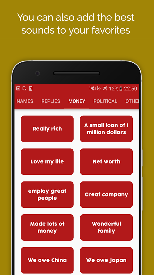    Donald Trump Soundboard- screenshot  