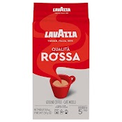 Cà Phê Bột Pha Máy Lavazza Coffee Qualita Rossa Italia – 250G Ground - Độ Đậm : 5/10