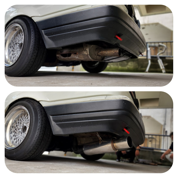 スプリンタートレノのAE86・マフラー交換・三連休に関するカスタム事例の投稿画像4枚目