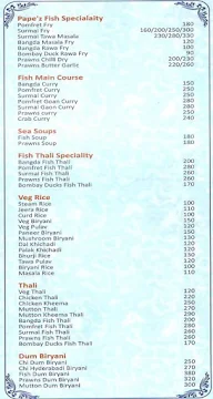 Rashmi's Snackstaurant & Fish Joint menu 1