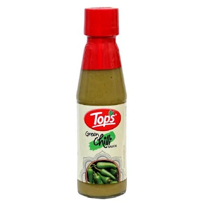 Tops Green Chilli Sauce - 650 gm