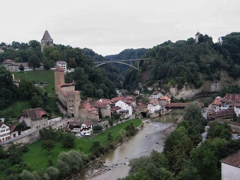 Un día por el lago Leman y Friburgo - El regreso - Viaje por los Alpes (9)