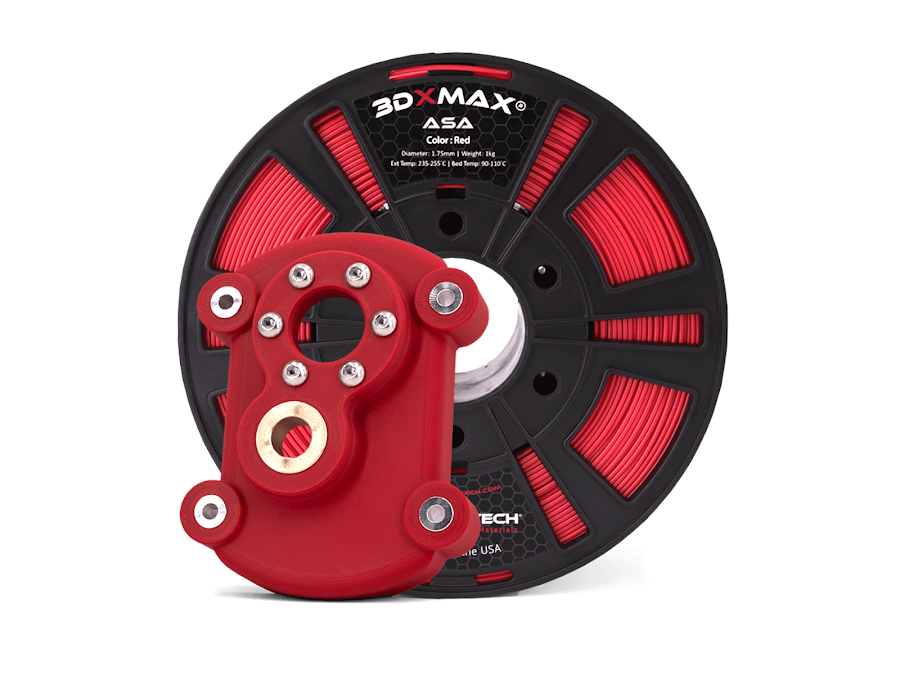 3DXTech 3DXMAX Red ASA Filament - 1.75mm (1kg)