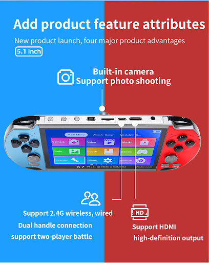 Title 11, X7PLUS Arcade Console