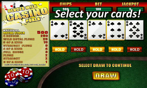 Screenshot Deuces Wild Casino Poker