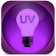 Luz ultravioleta icon