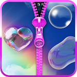 Bubbles lock screen. Apk