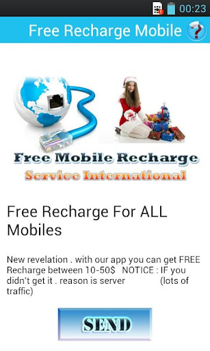 free mobile recharge pacer tho