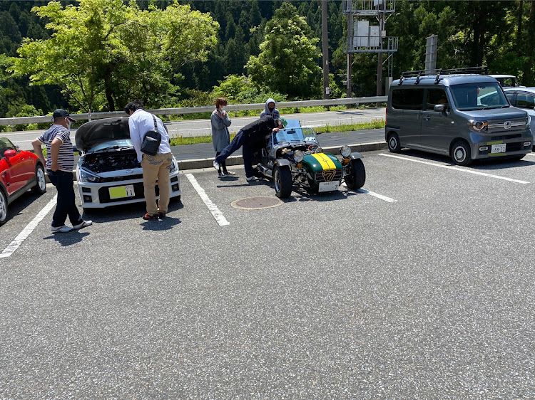カプチーノのともちんさんコペン・ばちんさんコペン・藤橋城 ・藤橋道の駅・徳山ダムに関するカスタム事例の投稿画像11枚目