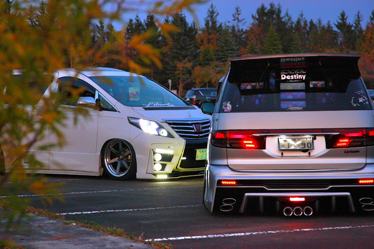 アルファードのアルファード・札幌・630ALPHARD・ホイールショット・お題に乗っかってみたに関するカスタム事例の投稿画像3枚目