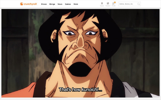 CrunchyRoll Theater Mode