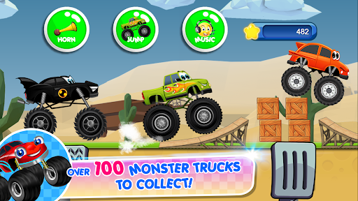 Monster Trucks Game for Kids 2 screenshot #1