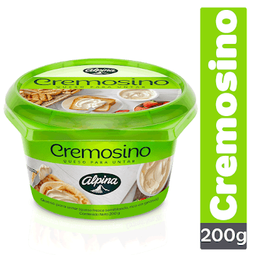 Queso Alpina Crema Para Untar Cremosino x 200 gr  