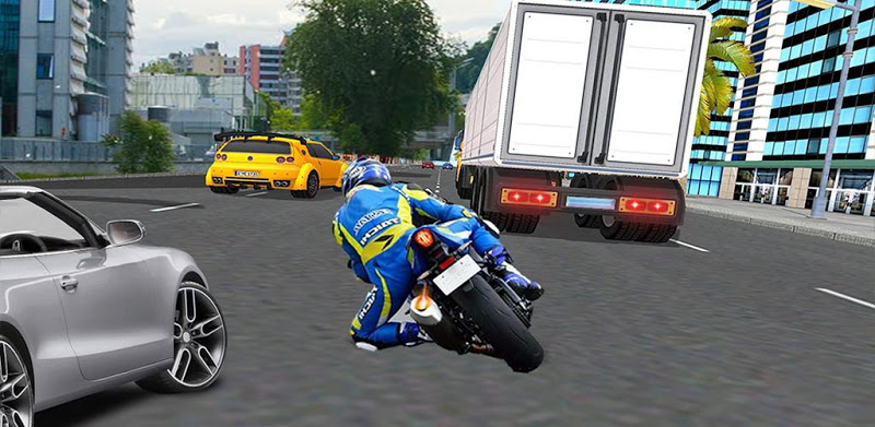 Traffic Highway Rider Bike Rush