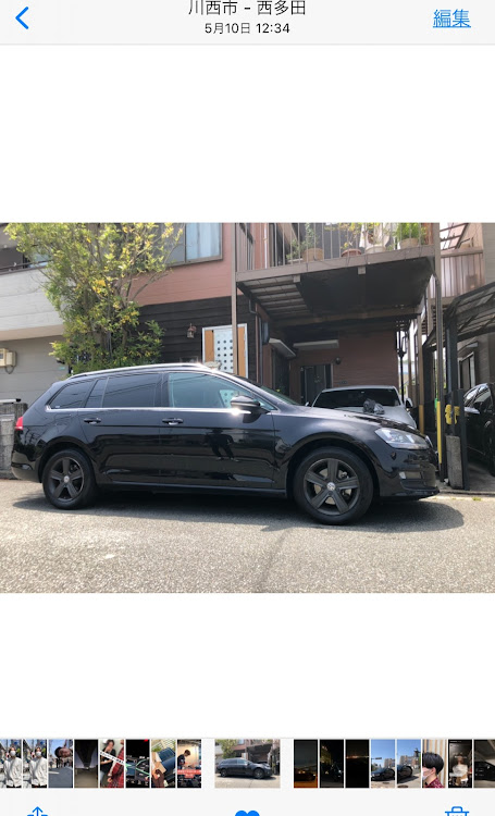 ゴルフ7のダウンサス交換・vwはいいぞおじさん・カスタムはいいぞおじさん・洗車した瞬間雨降る現象に気をつけて！に関するカスタム事例の投稿画像1枚目