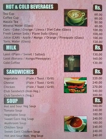 Shri Vinayak Hotel Restaurant menu 