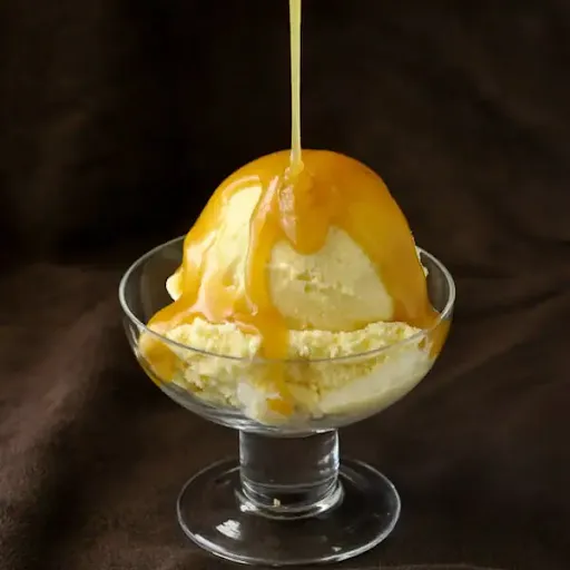 Butterscotch Ice Cream + Butterscotch Sauce