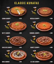 Kunafa World menu 4