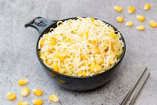 Cheese And Corn Fried Maggi