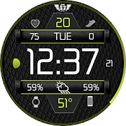 ALPHA DIGITAL SPORT 12 Watchface for WatchMaker