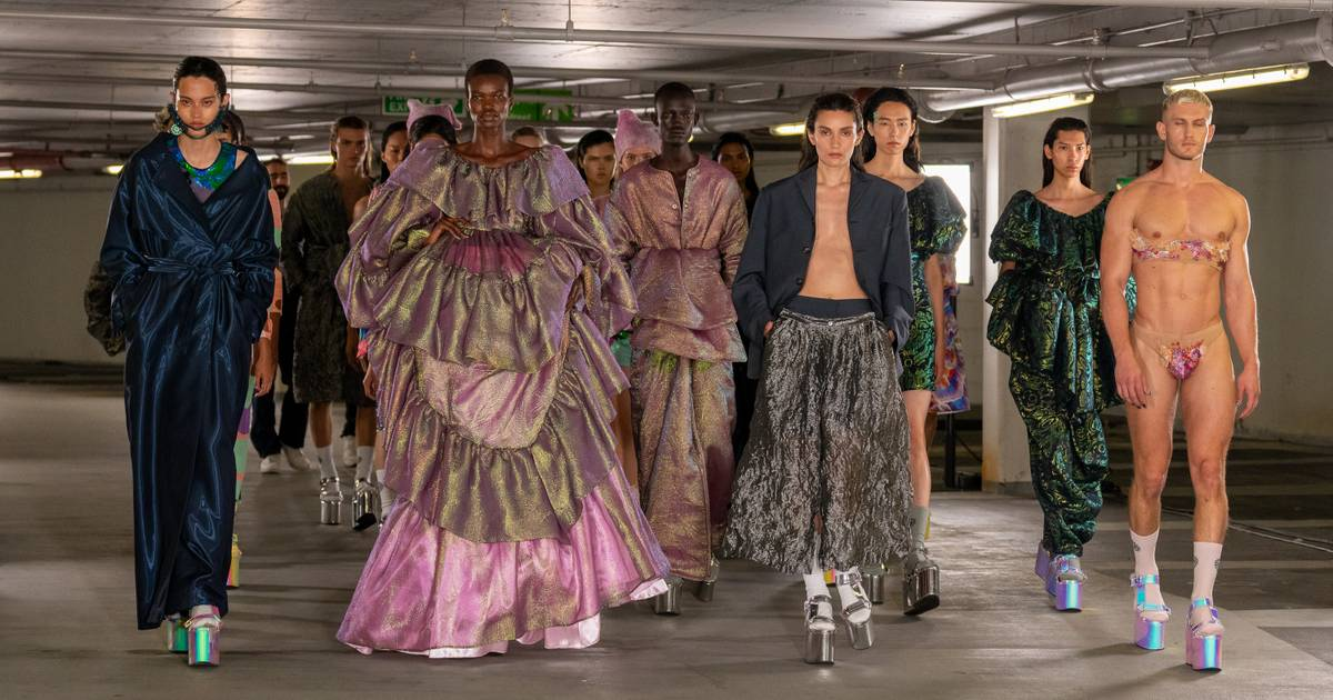 Edward Crutchley's line at London Fashion Week 2023