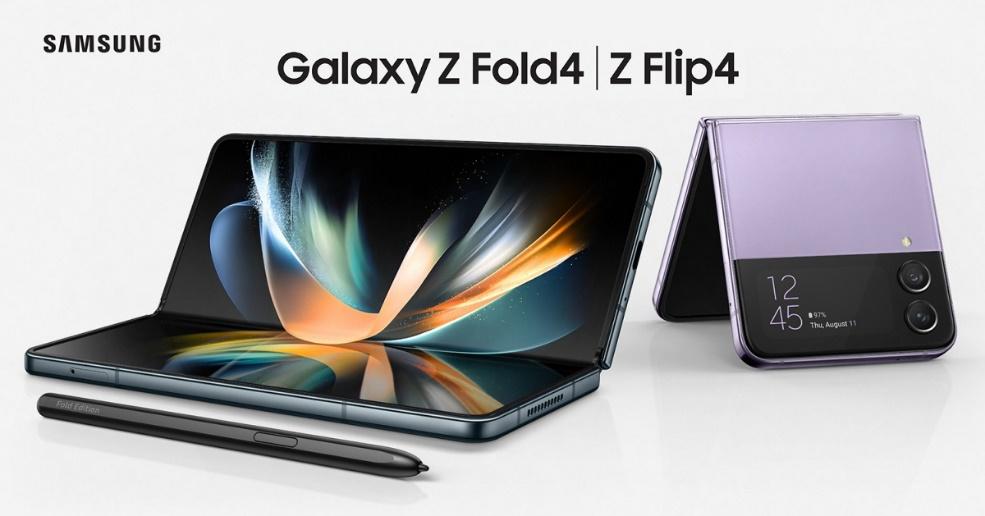 2. Samsung Galaxy Z Fold4, Z Flip4