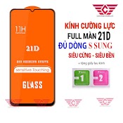 Kính Cường Lực Samsung A31, A51, A71, A12, A32, A52, A72, A22, A03S, A70, A50... Full Màn Hình (Đủ Dòng Samsung)