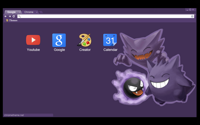 Ghost Pokémon chrome extension