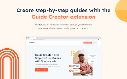 Guide Creator by HubSpot promo image