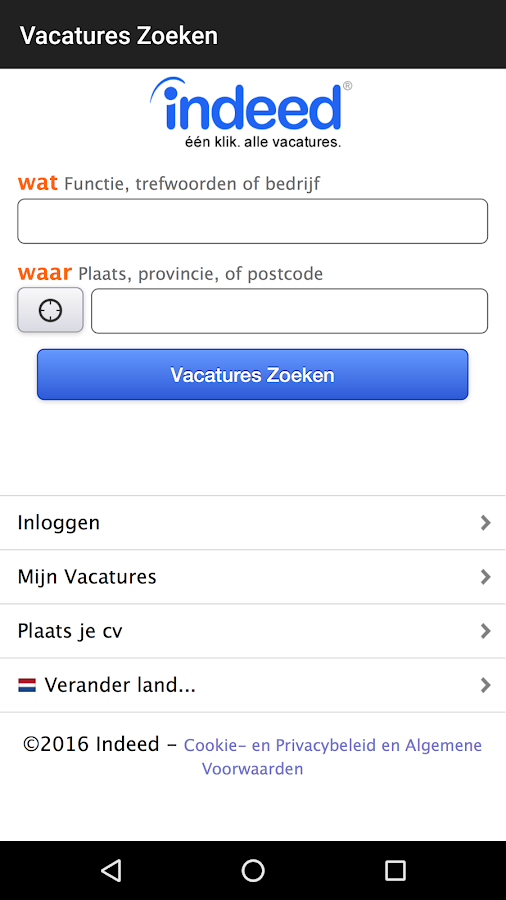 Vacatures zoeken