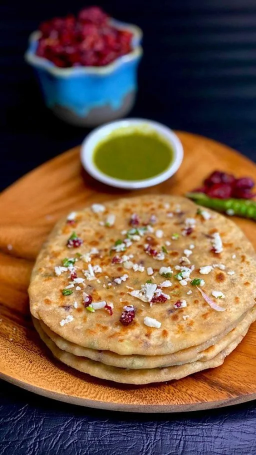 Paneer Ka Parantha (Tandoori)