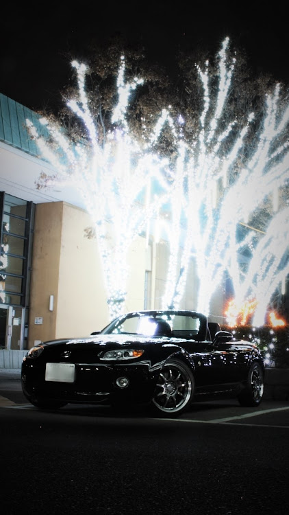 ロードスターのイルミネーション・月曜日は車が輝いてます✨に関するカスタム事例の投稿画像2枚目