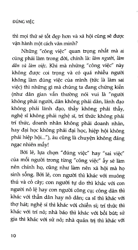 Fahasa - Đúng Việc - Một Góc Nhìn Về Câu Chuyện Khai Minh - Bìa Cứng (Tái Bản 2023)