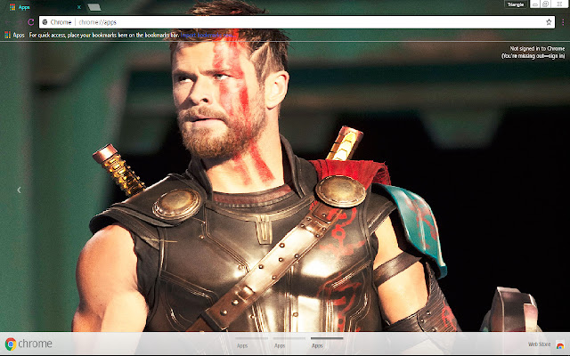 Thor Ragnarok 1366x768 chrome extension