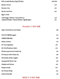 Zeal Skybar menu 4