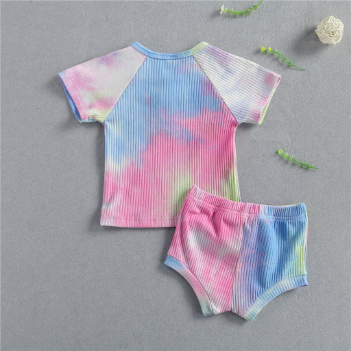 Title 5, Baby Summer Tie Dyed Clothing Toddler Boys Girl...