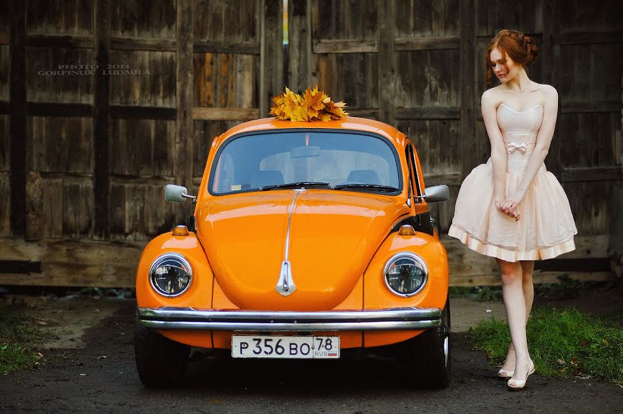 Fotógrafo de casamento Lyudmila Gorpinyuk (lgorpinuk). Foto de 14 de outubro 2014