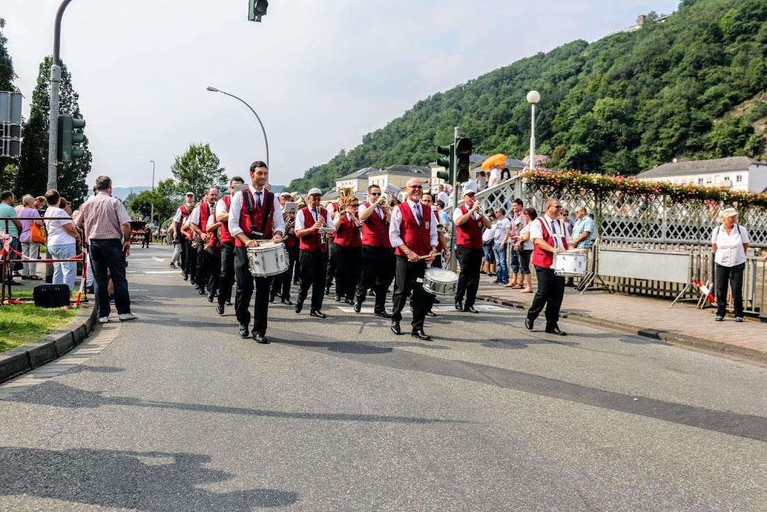 Парад цветов Blumencorso в Бад Эмсе - август 2017