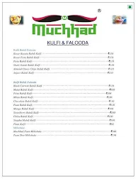 Muchhad Kulfi & Falooda menu 5