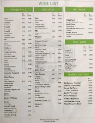 Score - The Sports Bar & Grill menu 1