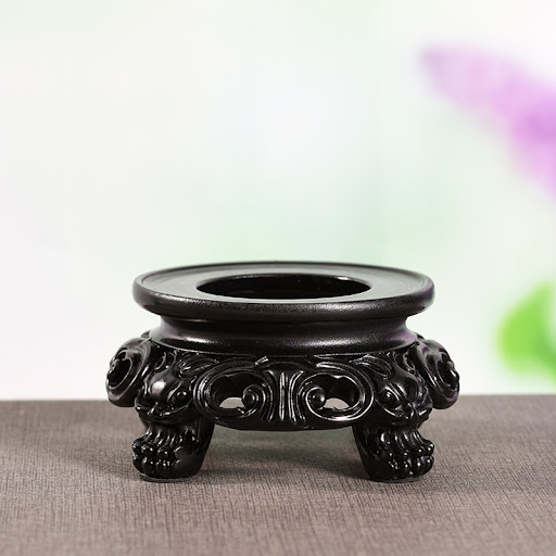 Title 3, Resin Crystal Ball Decoration Bracket Display y...