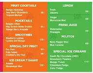 Lassi Shop menu 1