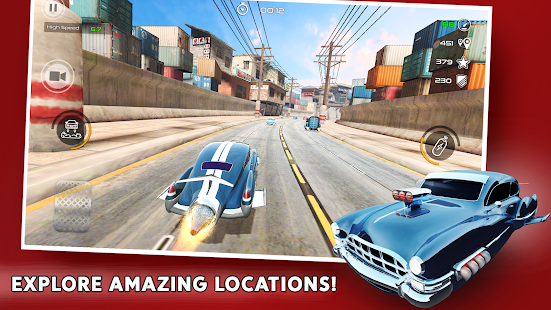 Rocket Carz Racing - Never Stop Screenshot