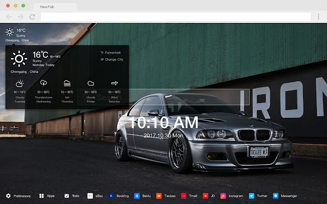 BMW Pop Car HD Wallpapers New Tabs Theme