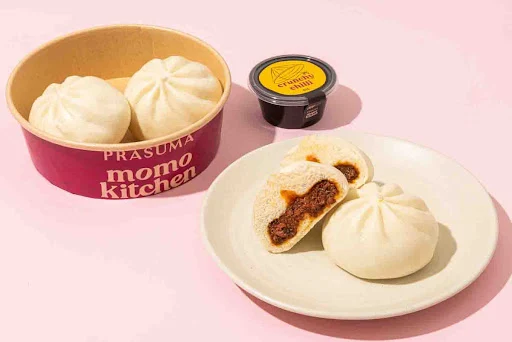 Steamed BBQ Chicken Baos (2pcs)