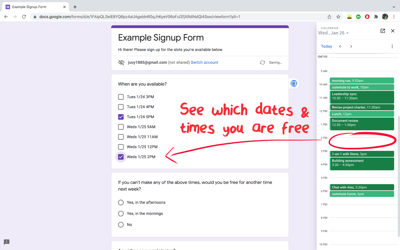 Calendar Express for Google Forms™ Preview image 6