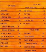 Food Truck Pizza And Burger menu 1